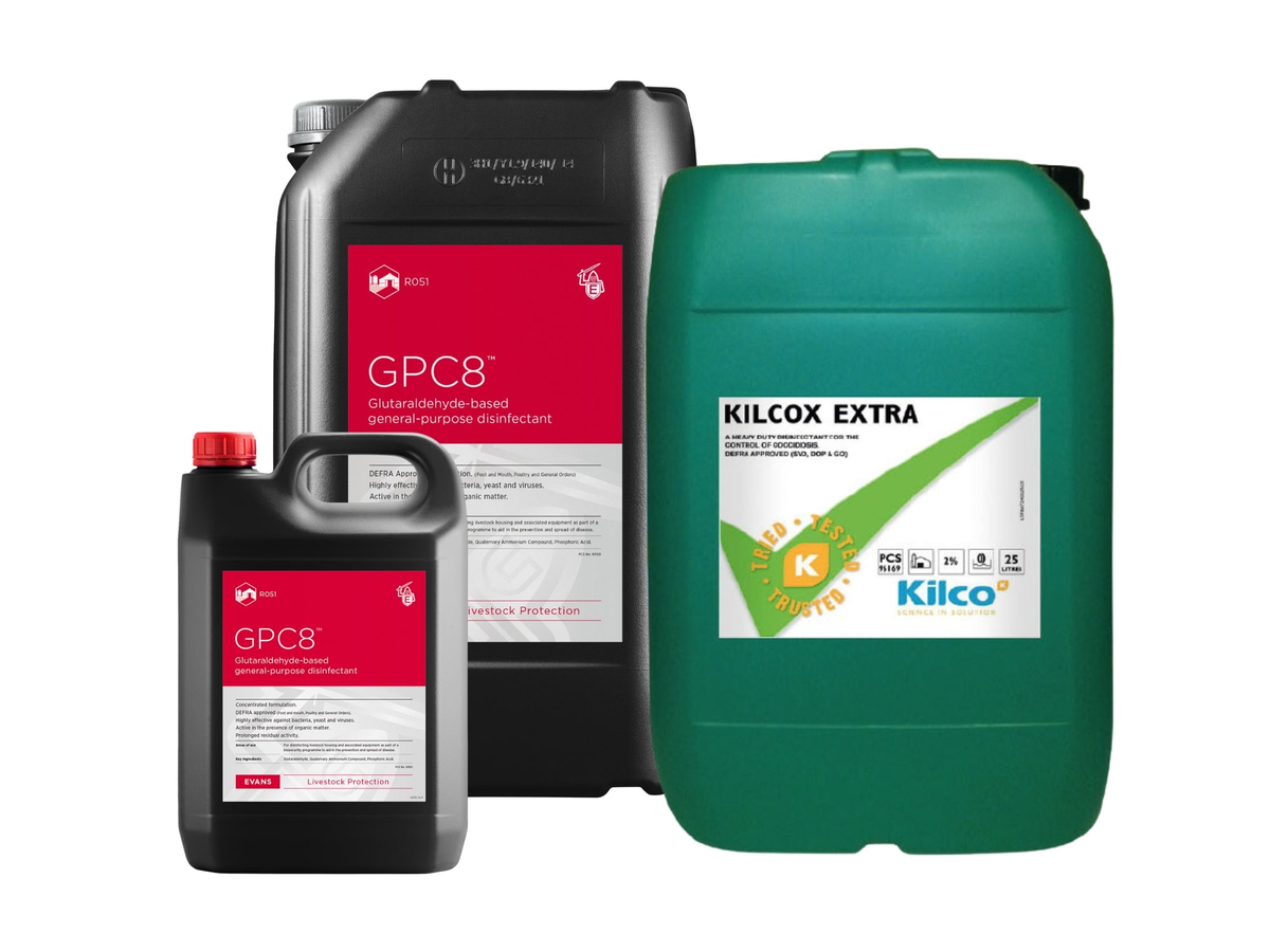 Biosecurity & Hygiene Defraapproved Disinfectants Glutaraldehyde