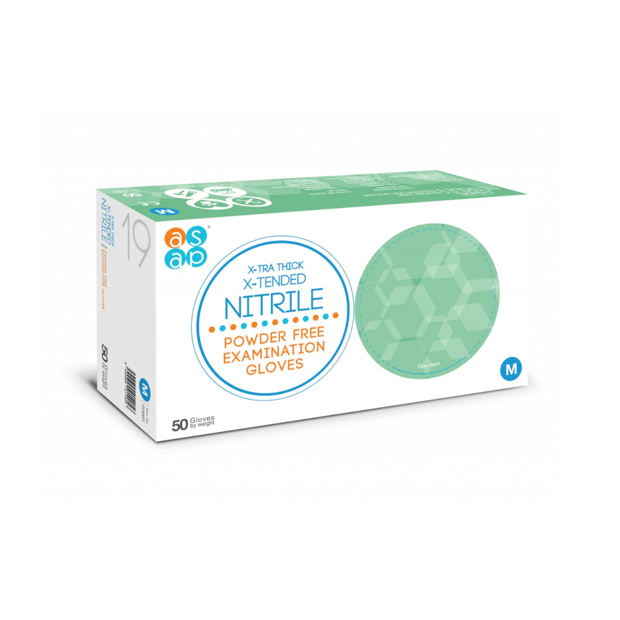 Powder-Free Nitrile Gloves Longer Cuff