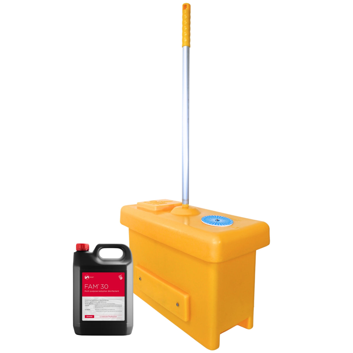 Quill Disinfecting Boot Dip & FAM® 30 Disinfectant 5L