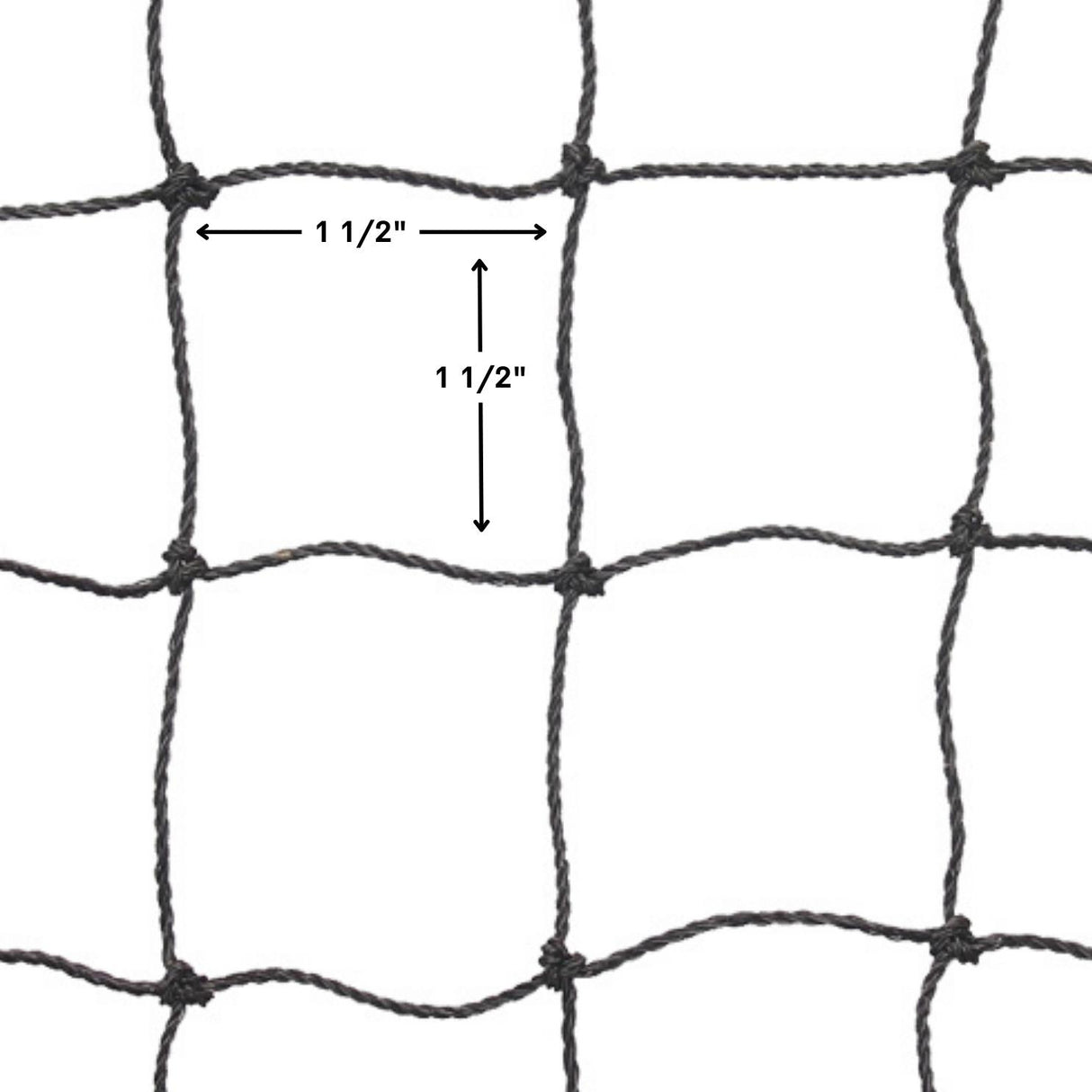 Square Knotted Bird Netting 38mm (1 ½")