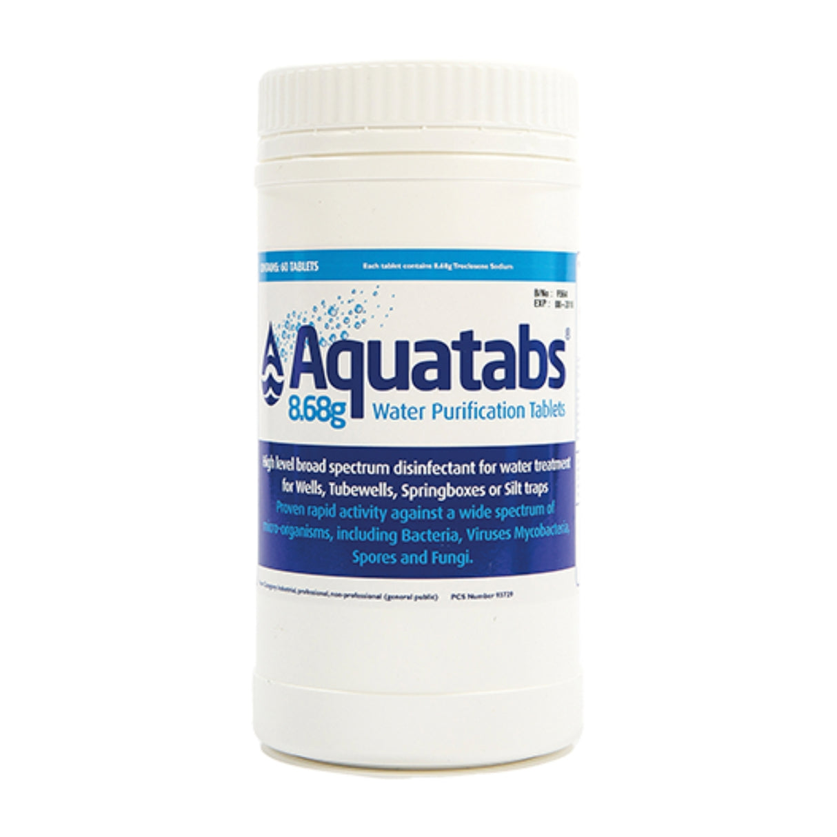 Aquatabs Water Purification Tablets