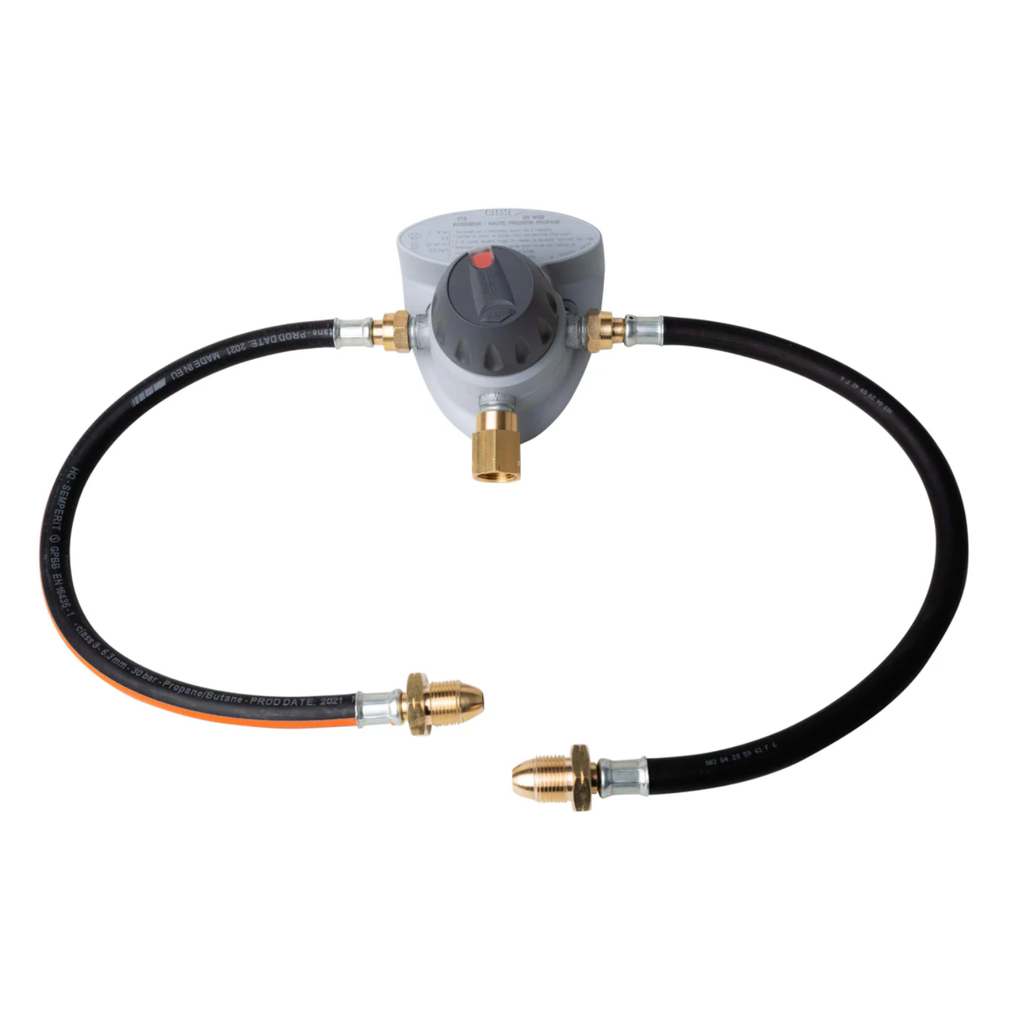 Automatic Changeover Kit 1.5 Bar, C/W 2 x 20" Hoses & FPOL x W20 Adaptor 12.5KG/HR