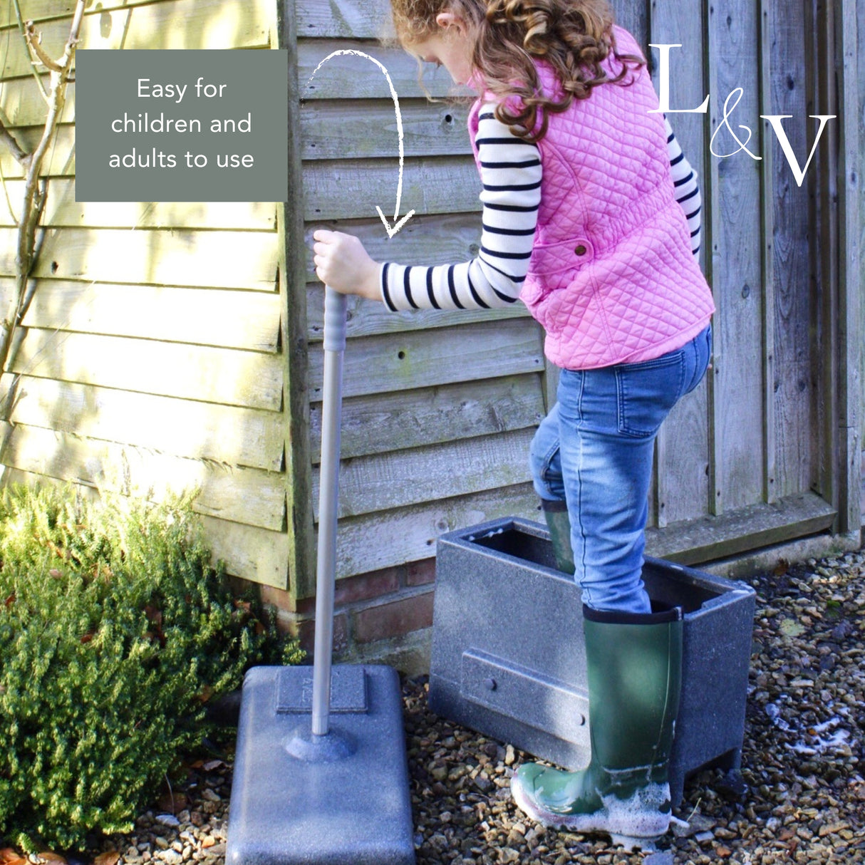 Lydden & Vale Wellington Boot Cleaner