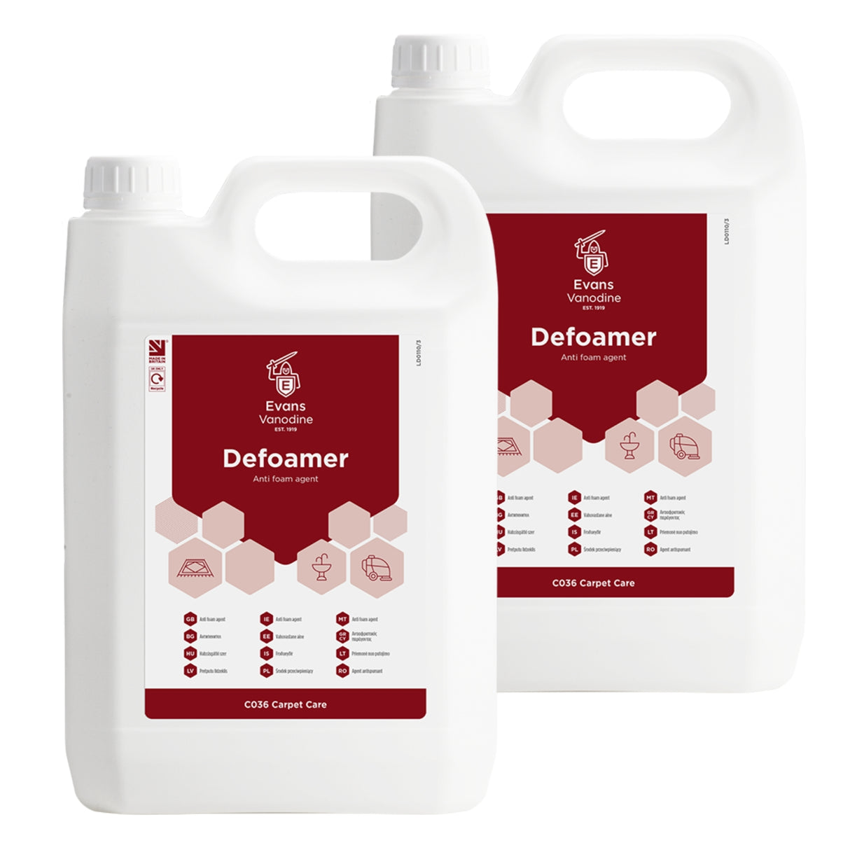 Defoamer 2 x 5 Litre