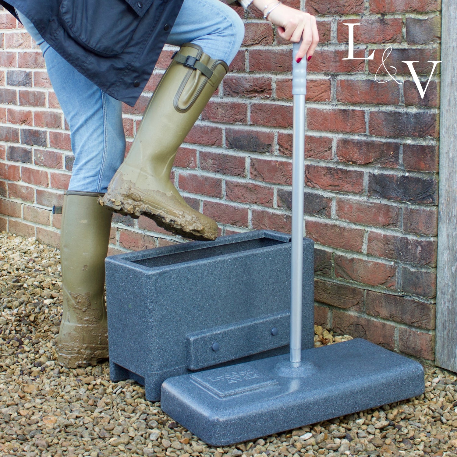 Lydden & Vale Wellington Boot Cleaner