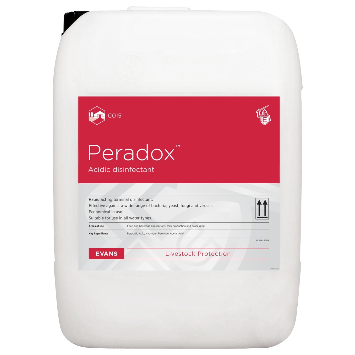 Peradox™ Peracetic Acid-Based Disinfectant | 22kg & 200kg