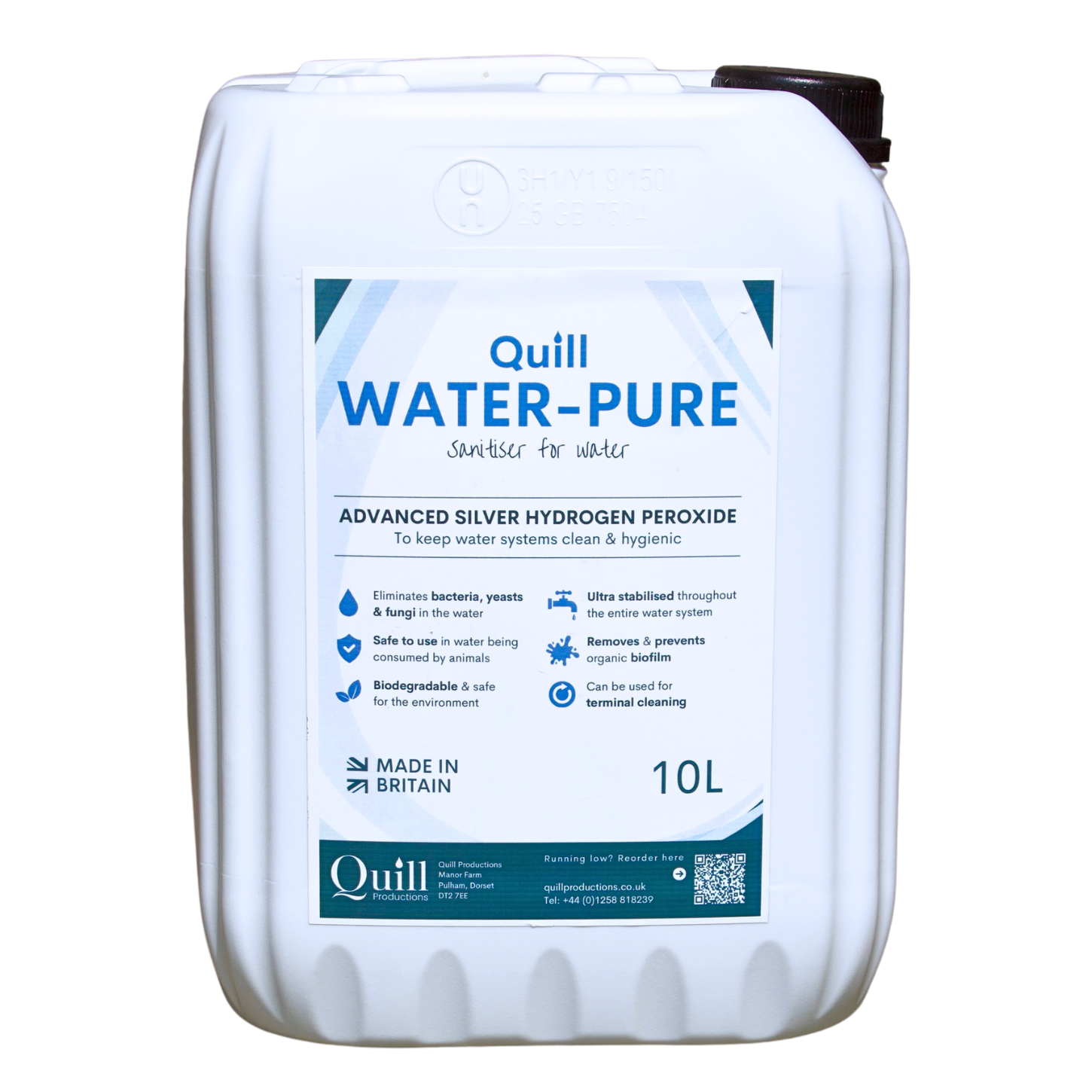 Quill Water-Pure Sanitiser | 10L & 20L
