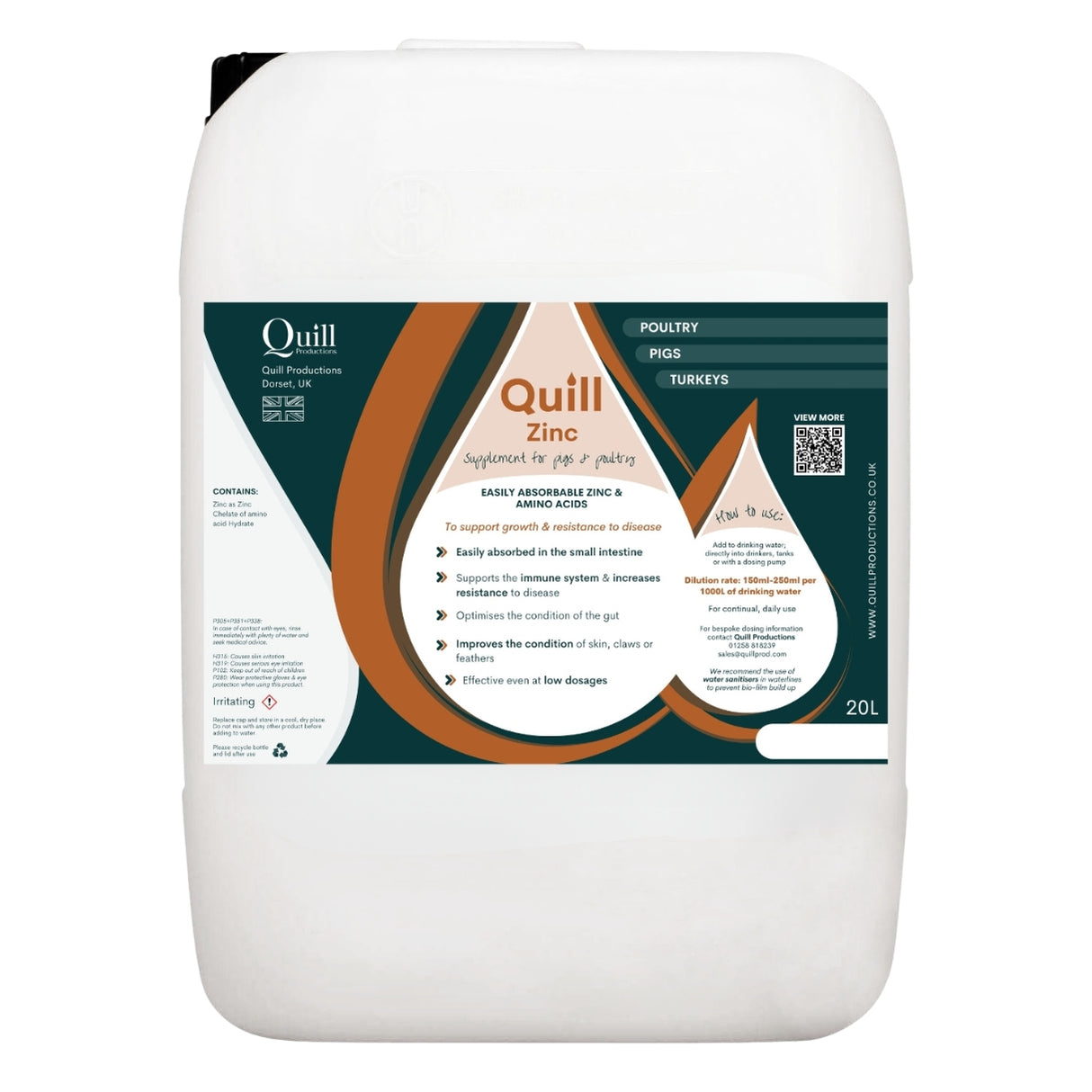 Quill Zinc | 5L & 20L
