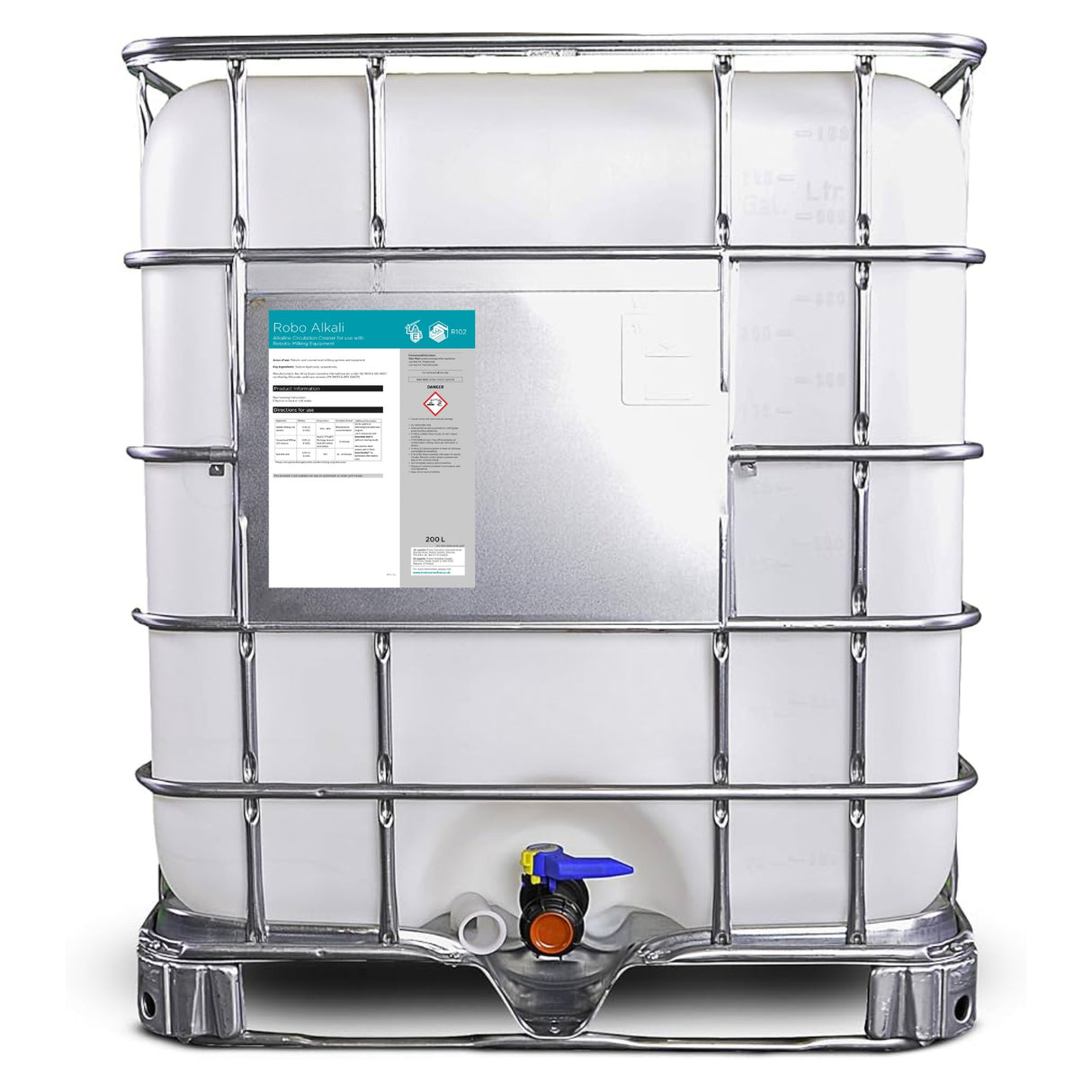 Robo Alkali Chlorine-Free Robotic Milking Cleaner | 25L, 200L & 1000L