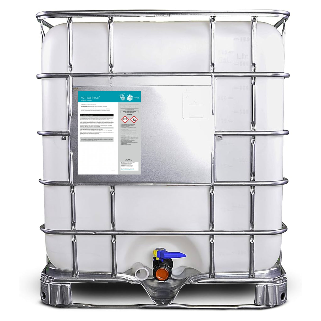 Vanorinse® Pipeline Cleaner | 25L, 200L & 1000L