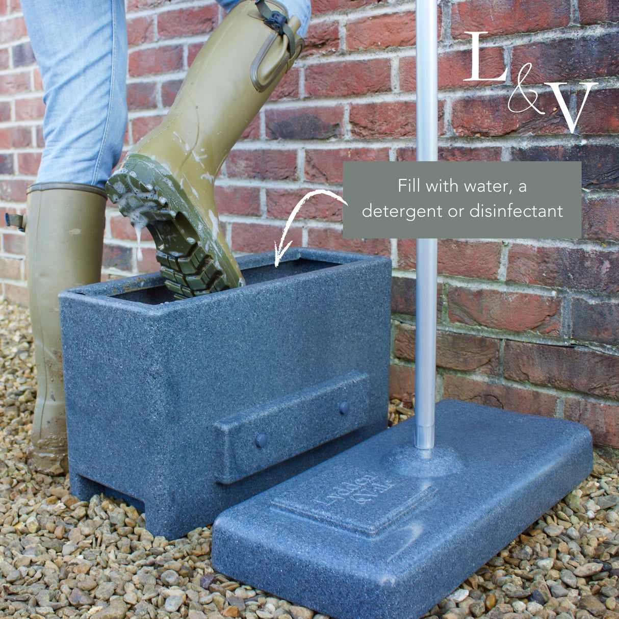 Lydden & Vale Wellington Boot Cleaner