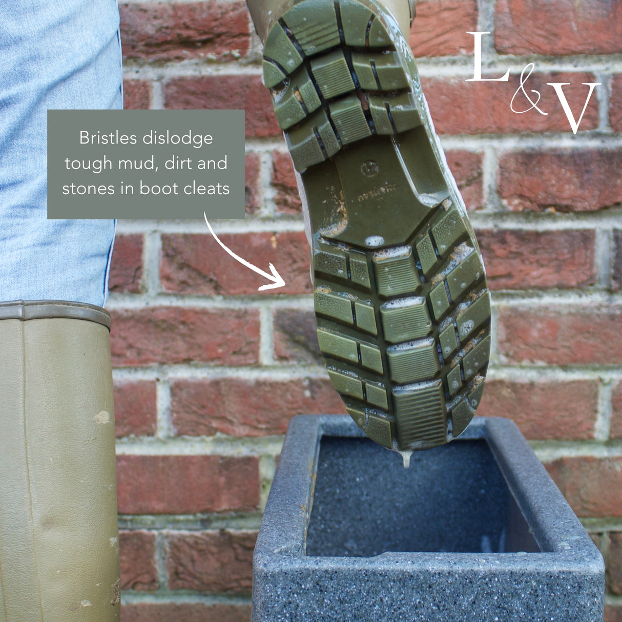 Lydden & Vale Wellington Boot Cleaner