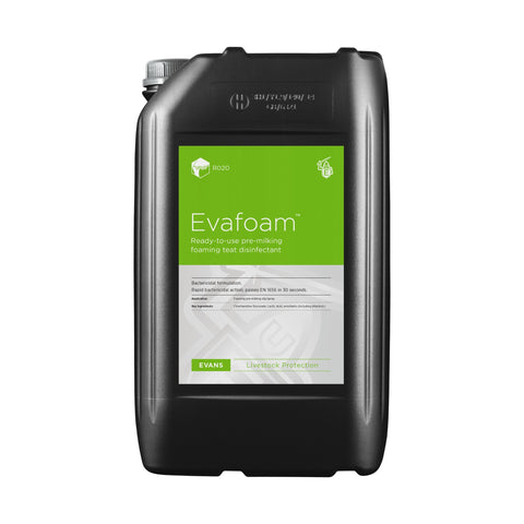 EvaFoam™ Pre and Post-Milking Teat Disinfectant | 25L