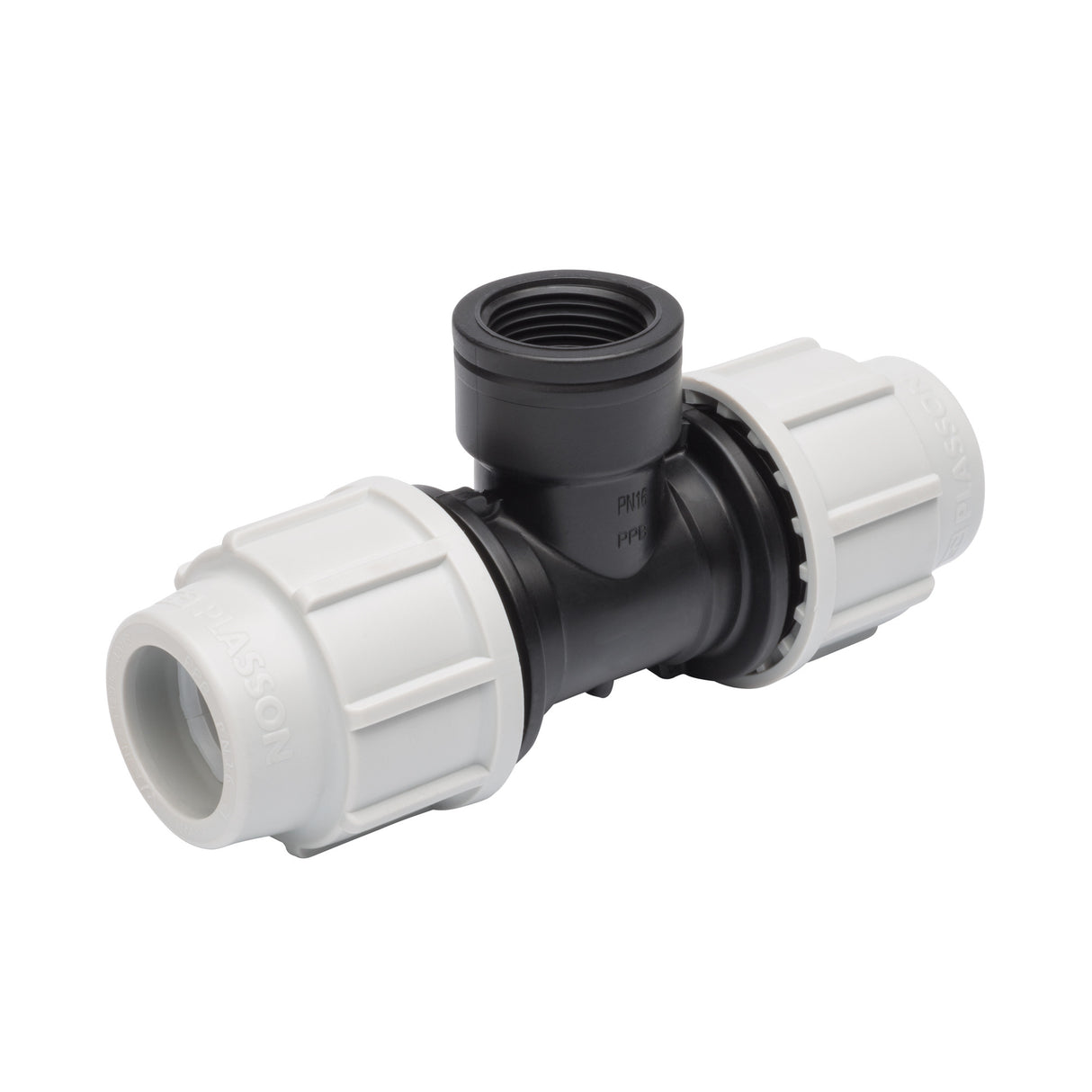 90D Tee with female offtake (20mm), Plumbing, Quill Productions