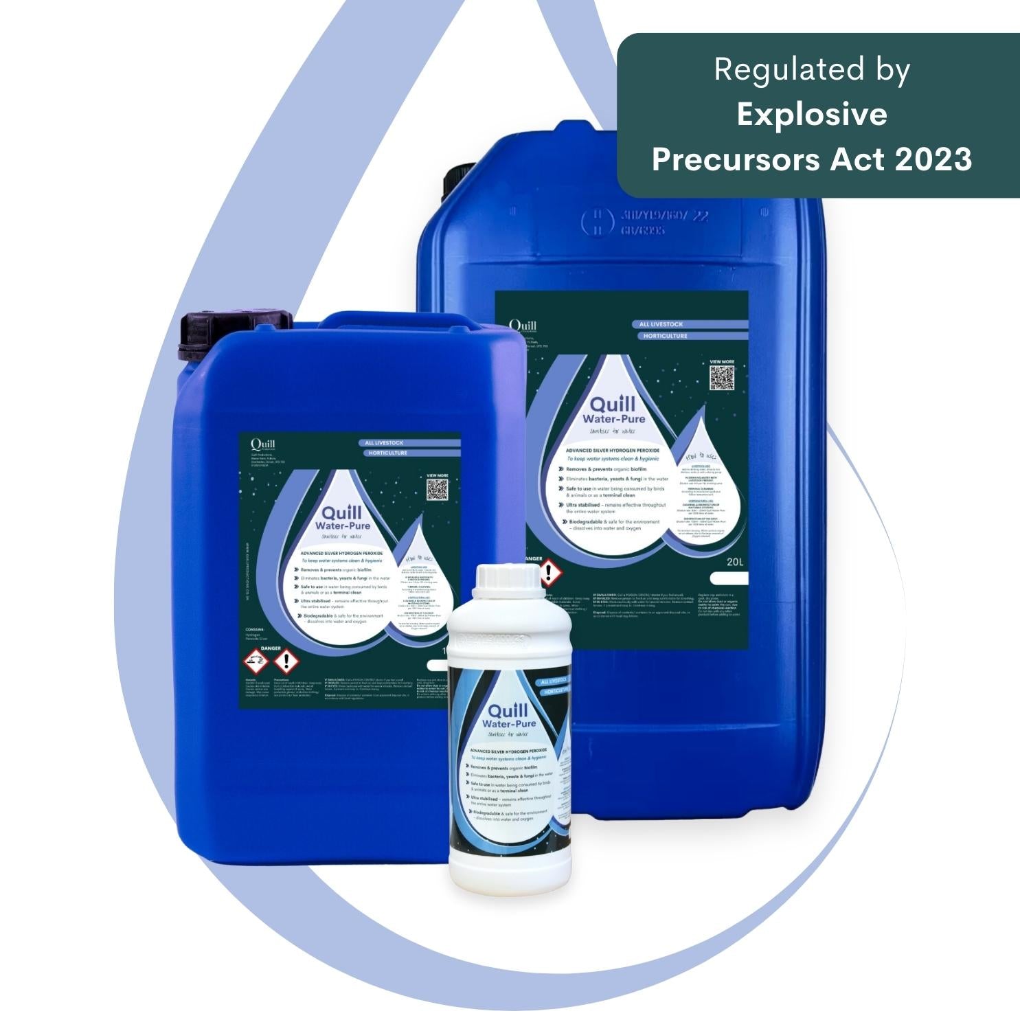 Quill Water-Pure Sanitiser