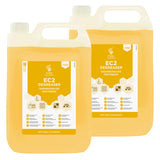 Two bottles of EC2 Degreaser on a white background