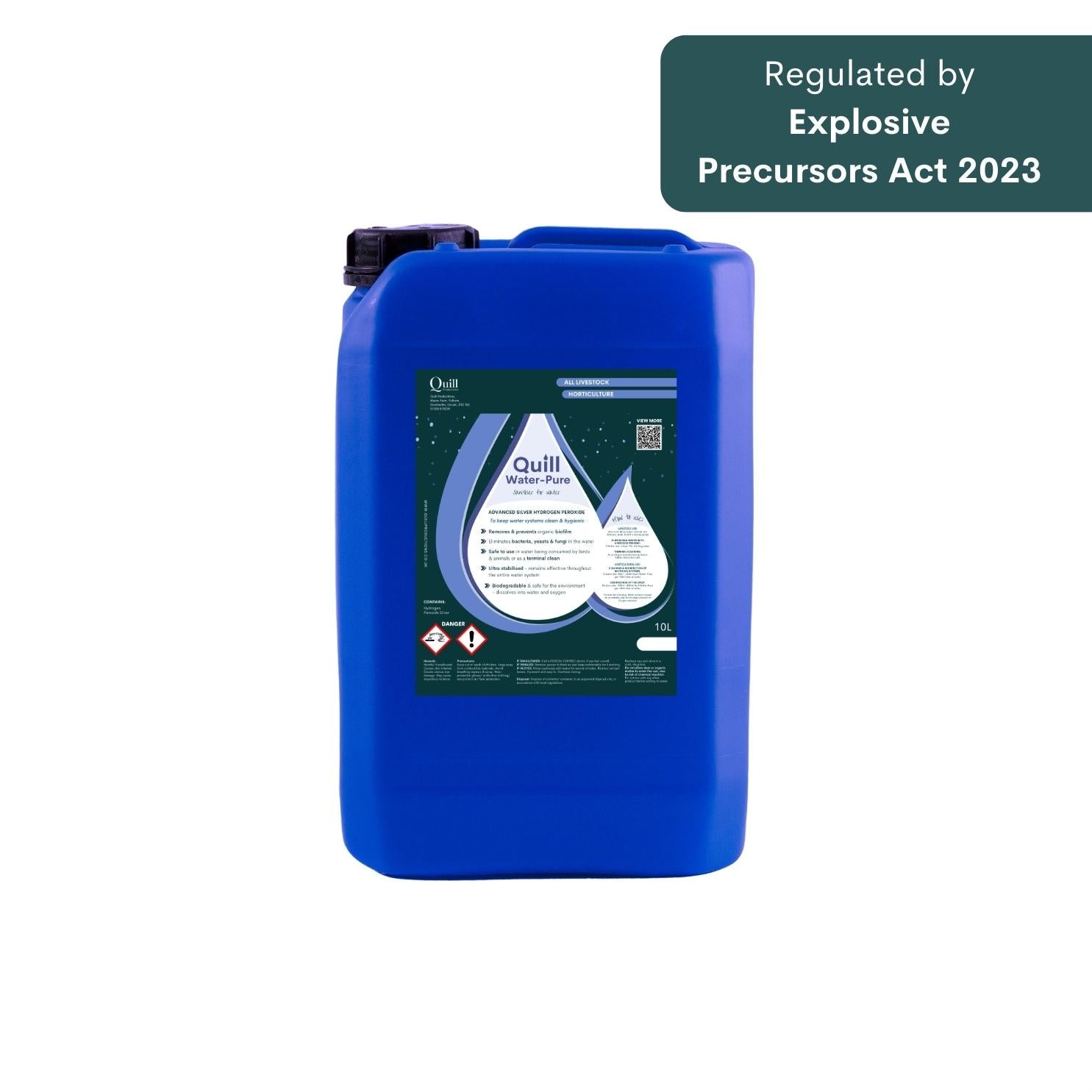Quill Water-Pure Sanitiser