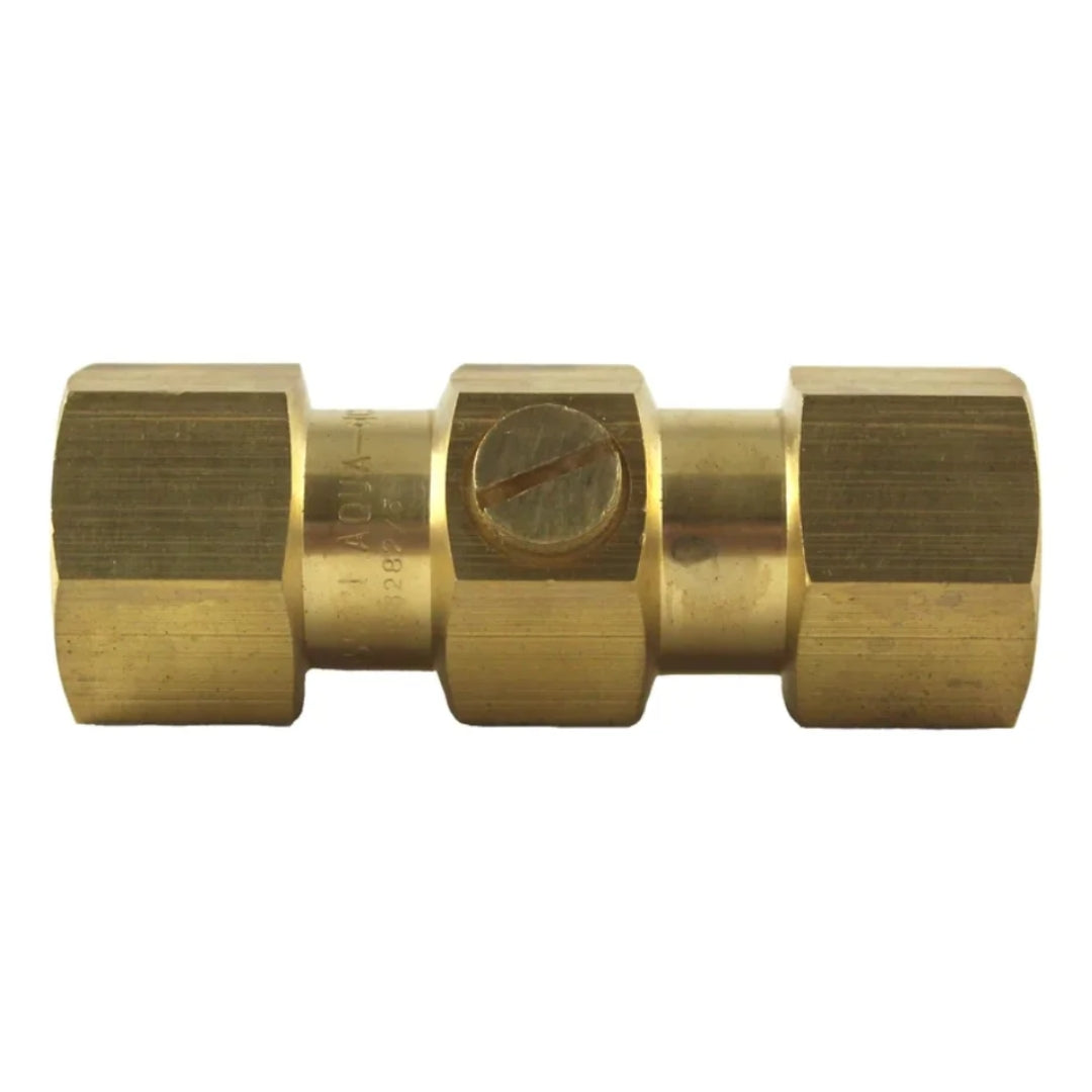 Plasson Brass Non Return Valve