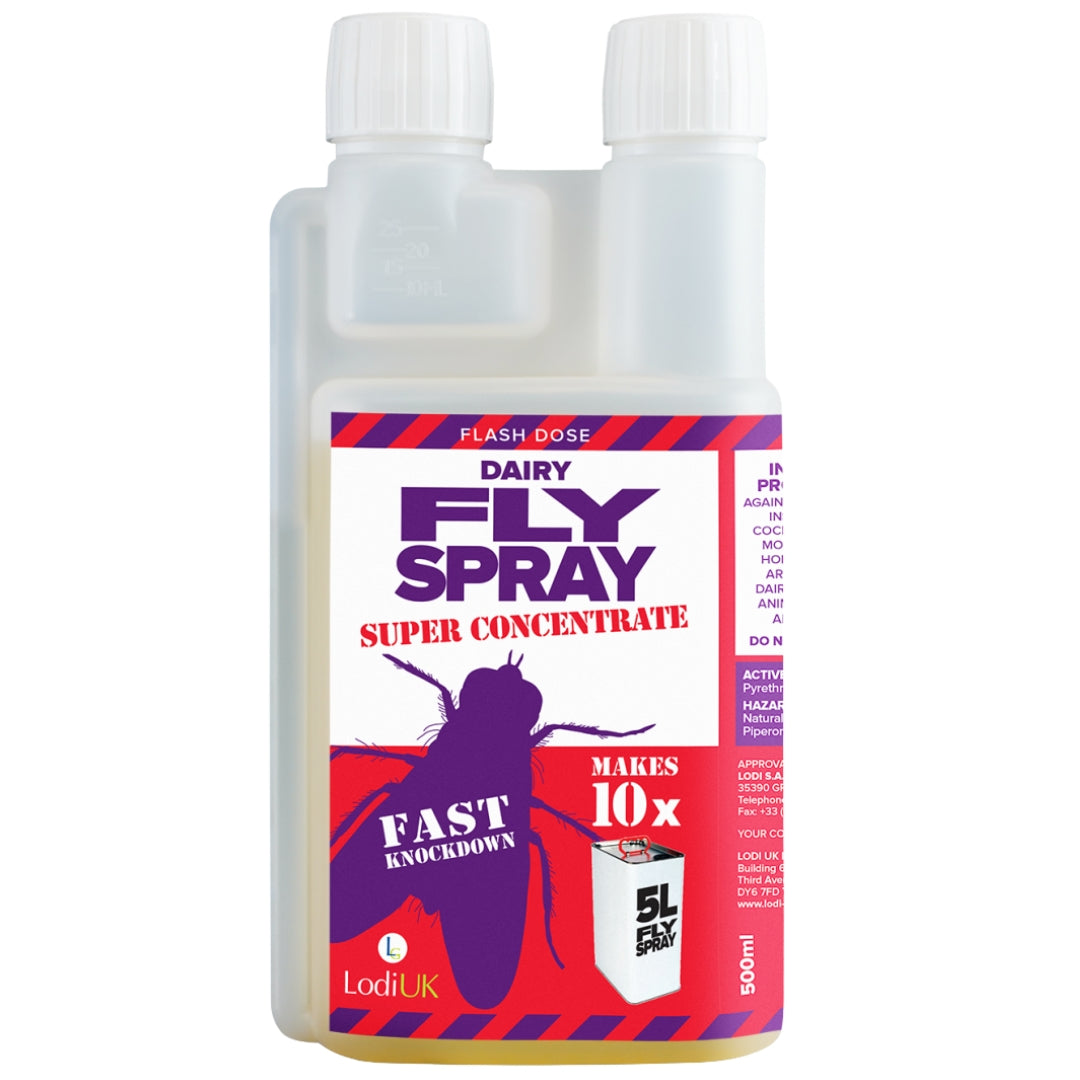 Flash Dose Dairy Fly Spray Super Concentrate 500ml