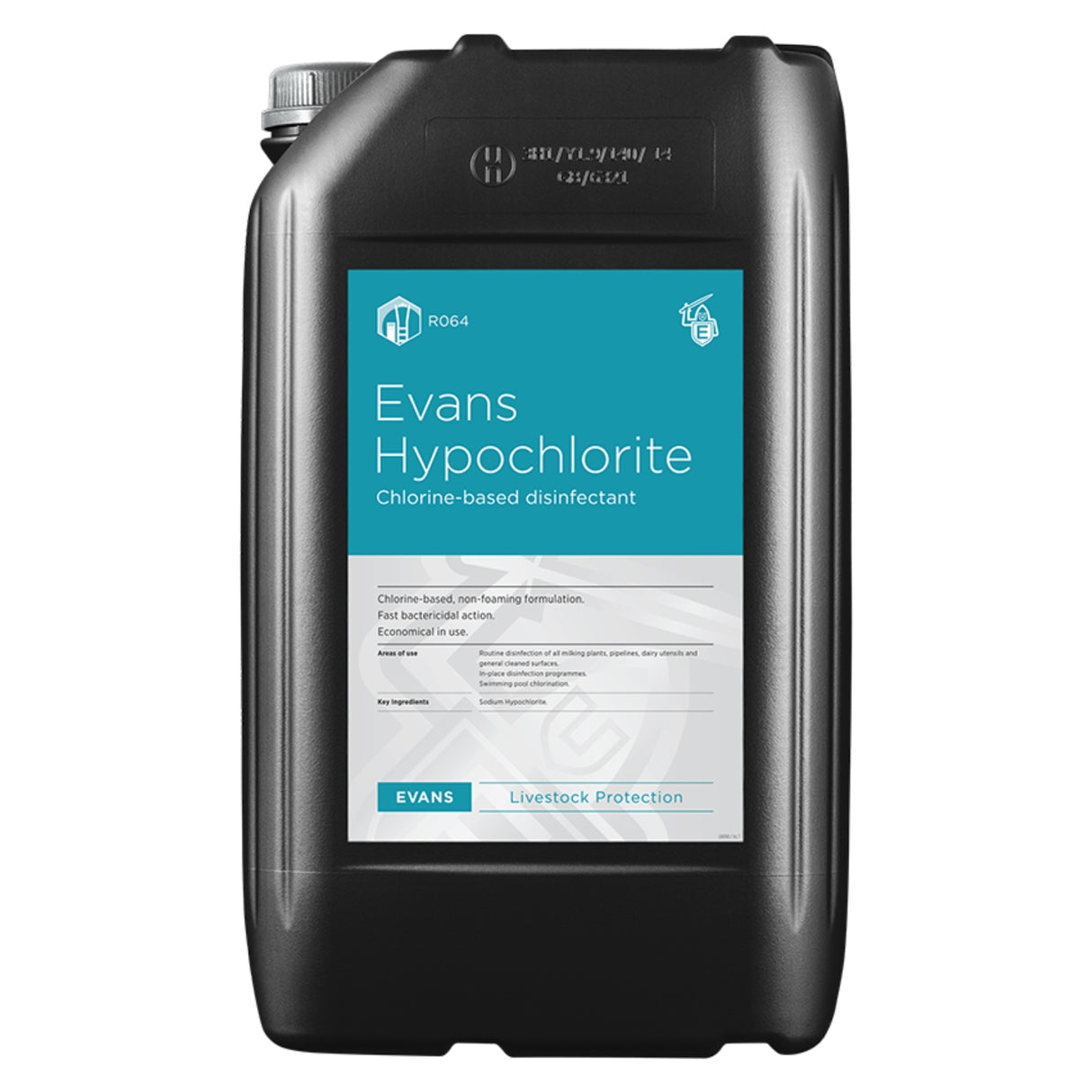 Evans Hypochlorite Chlorine-based Disinfectant | 25L, 200L & 1000L