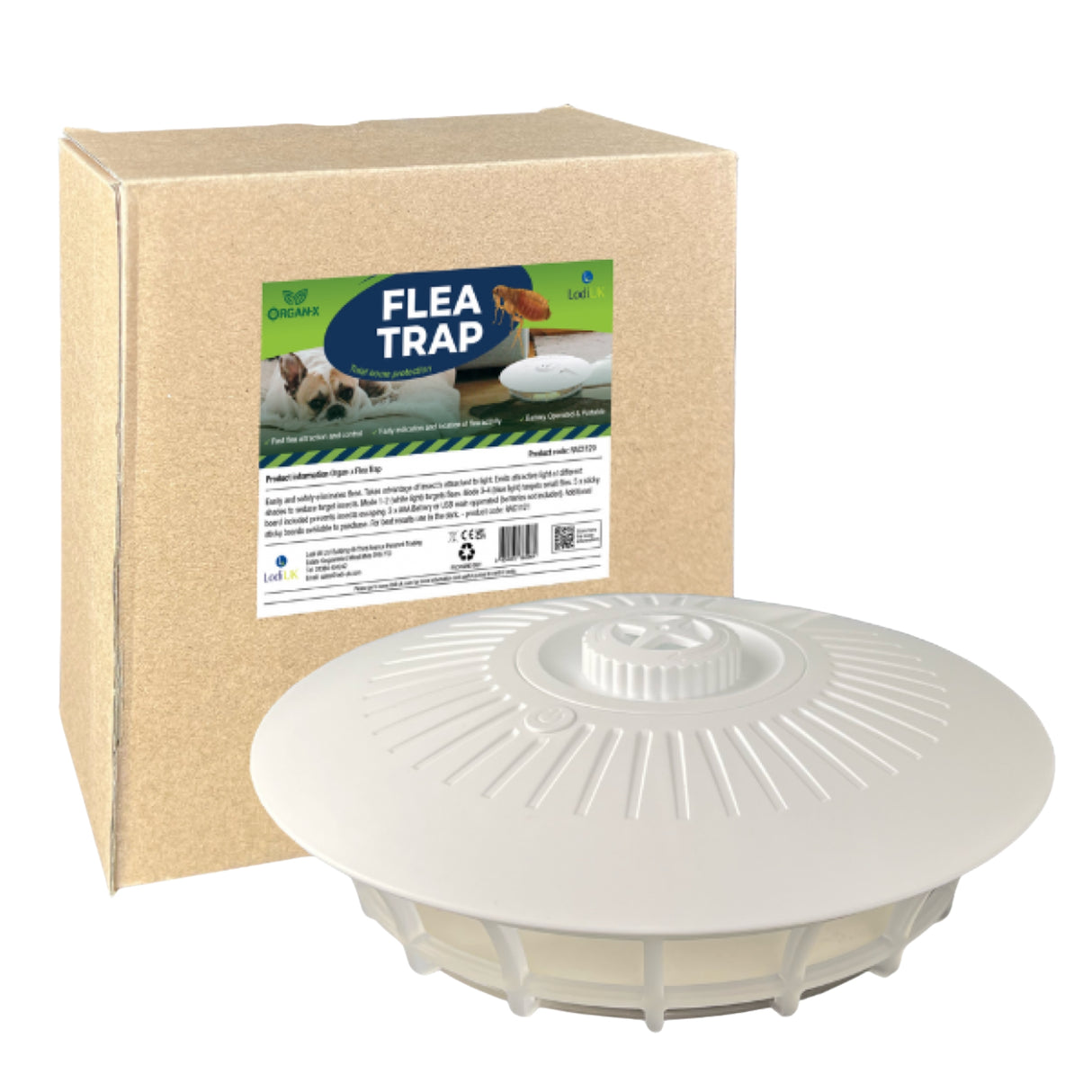 Organ-X Flea Trap
