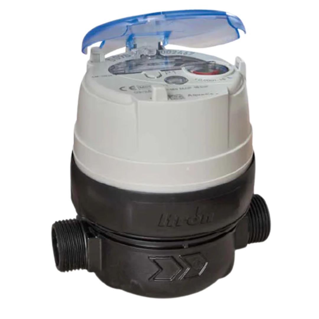 Itron Water Meter 1/2" BSP with a K=1 Pulse