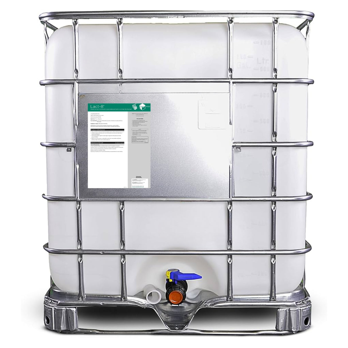 Lact-8™ Ready-To-Use Lactic Acid Teat Disinfectant | 25L, 200L & 1000L