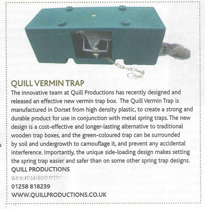 Design and development of the Quill Vermin Trap Box