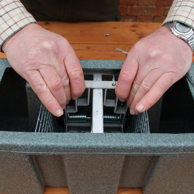 The Quill 150 Spring Trap is approved for use in England, Scotland & Wales