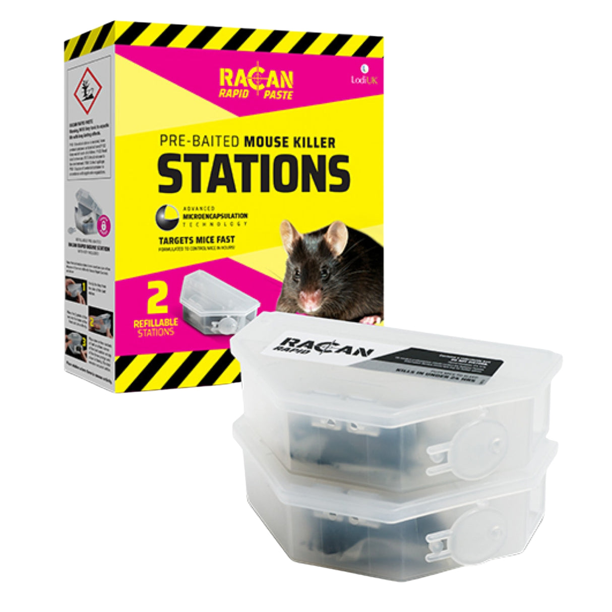 Pre-Baited Mouse Killer Stations