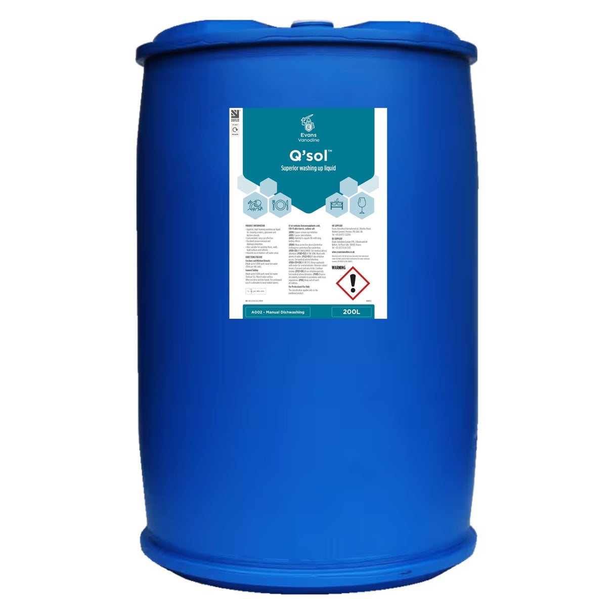 Q'sol™ High Strength Detergent | 5L, 20L, 200L & 1000L