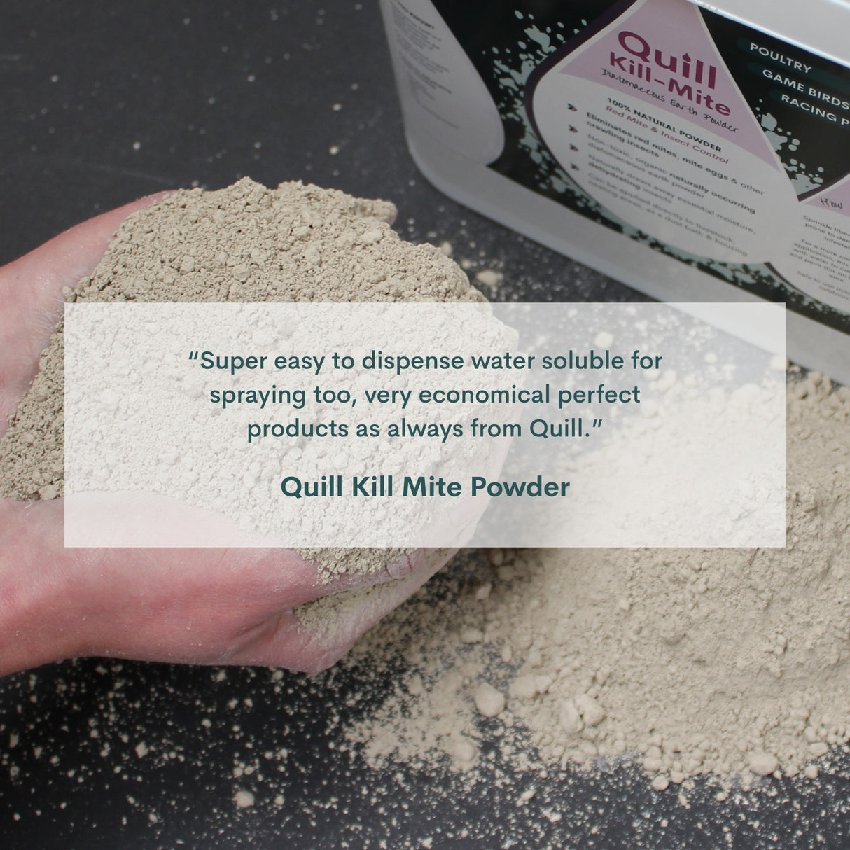 Quill Kill-Mite Powder Diatomaceous Earth 4.5kg