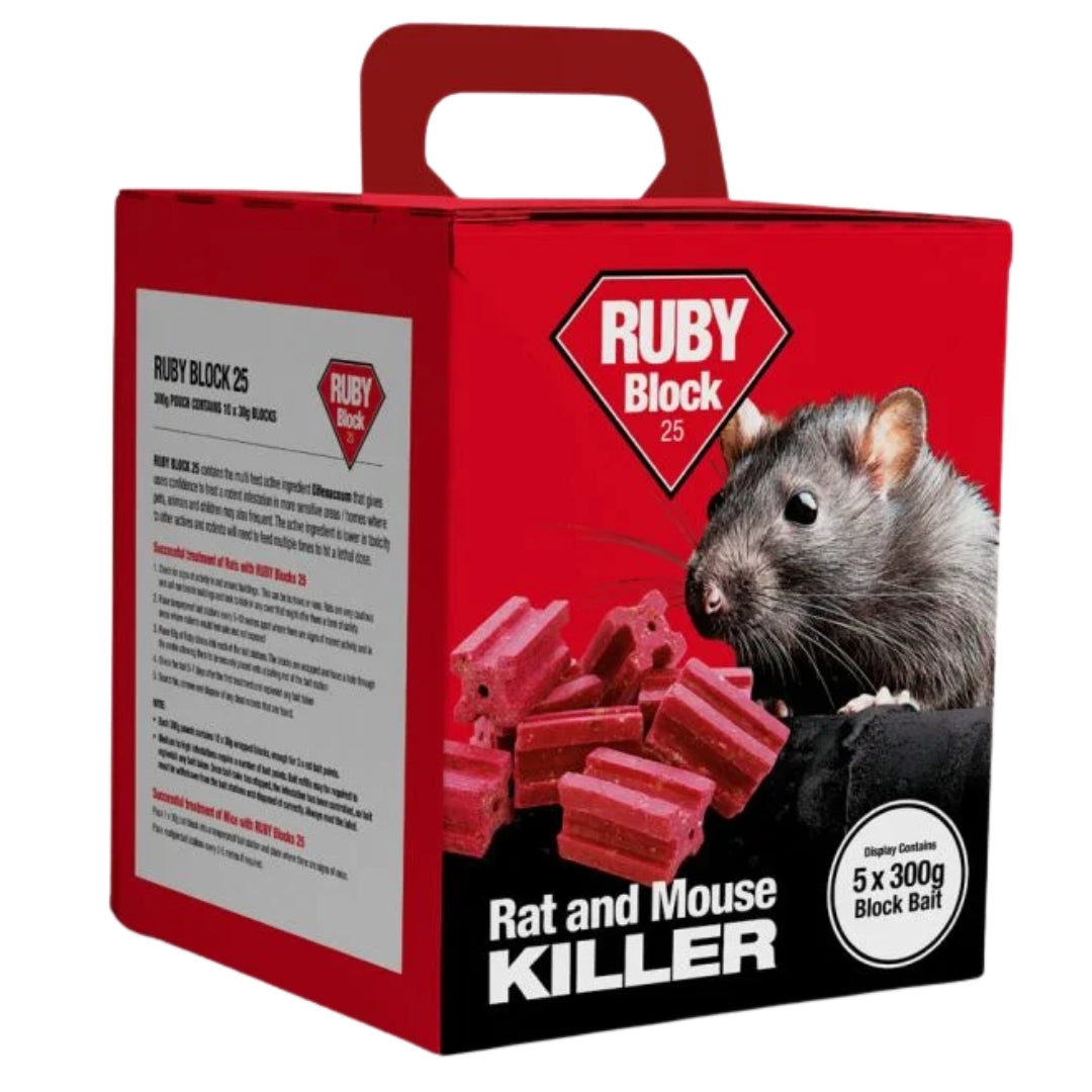 Ruby Block 25 300g