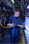Farmtrak Waterproof PU Short Sleeve Parlour Jacket Navy