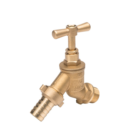 Bib Tap Hose Union with Double Check Valve, Plumbing, Quill Productions