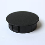Quill Bung (Round) - Round Insert 48.4mm  2.5mm - 5mm - Black