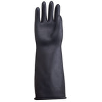 Gauntlets black heavy weight 17" length size, PPE, Quill Productions