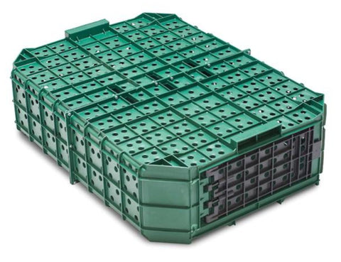 Transport Crate - Green | Rearing Accessories | Quail Crate