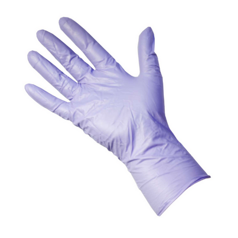 PRO UltraSAFE Violet Long Cuff Nitrile Gloves - Box of 50