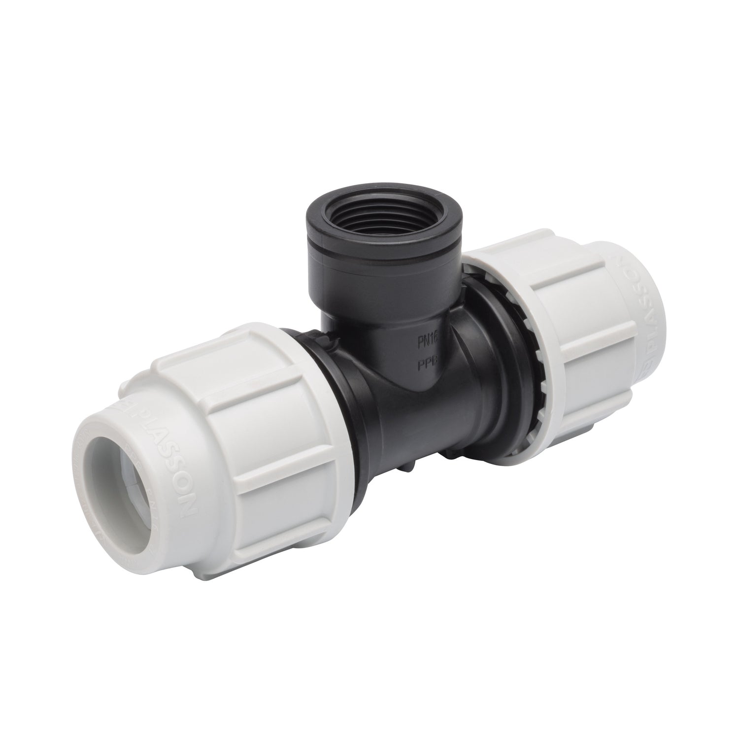 90D Tee with female offtake (20mm), Plumbing, Quill Productions