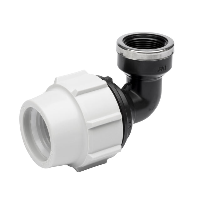 90D Elbow with Female Offtake 20mm, Plumbing, Quill Productions
