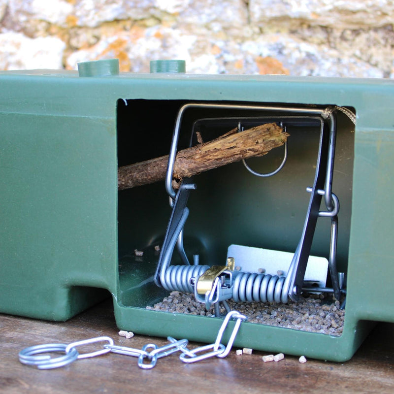 Trix Rabbit Spring Trap Genuine MK4 Fenn Spring Trap for Rats, Squirrels, Stoats and Weasels ...